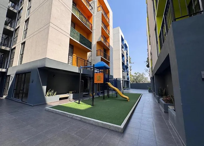 Bonito Departamento Cerca De Foro De Gnp Apartamento México DF